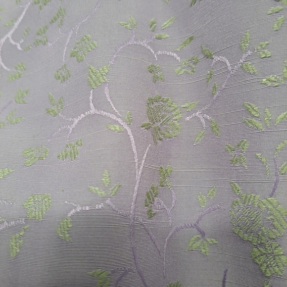 NWT Rena Rowan Floral Lavender & Green Embossed Jacket Size 16 - Picture 2 of 11